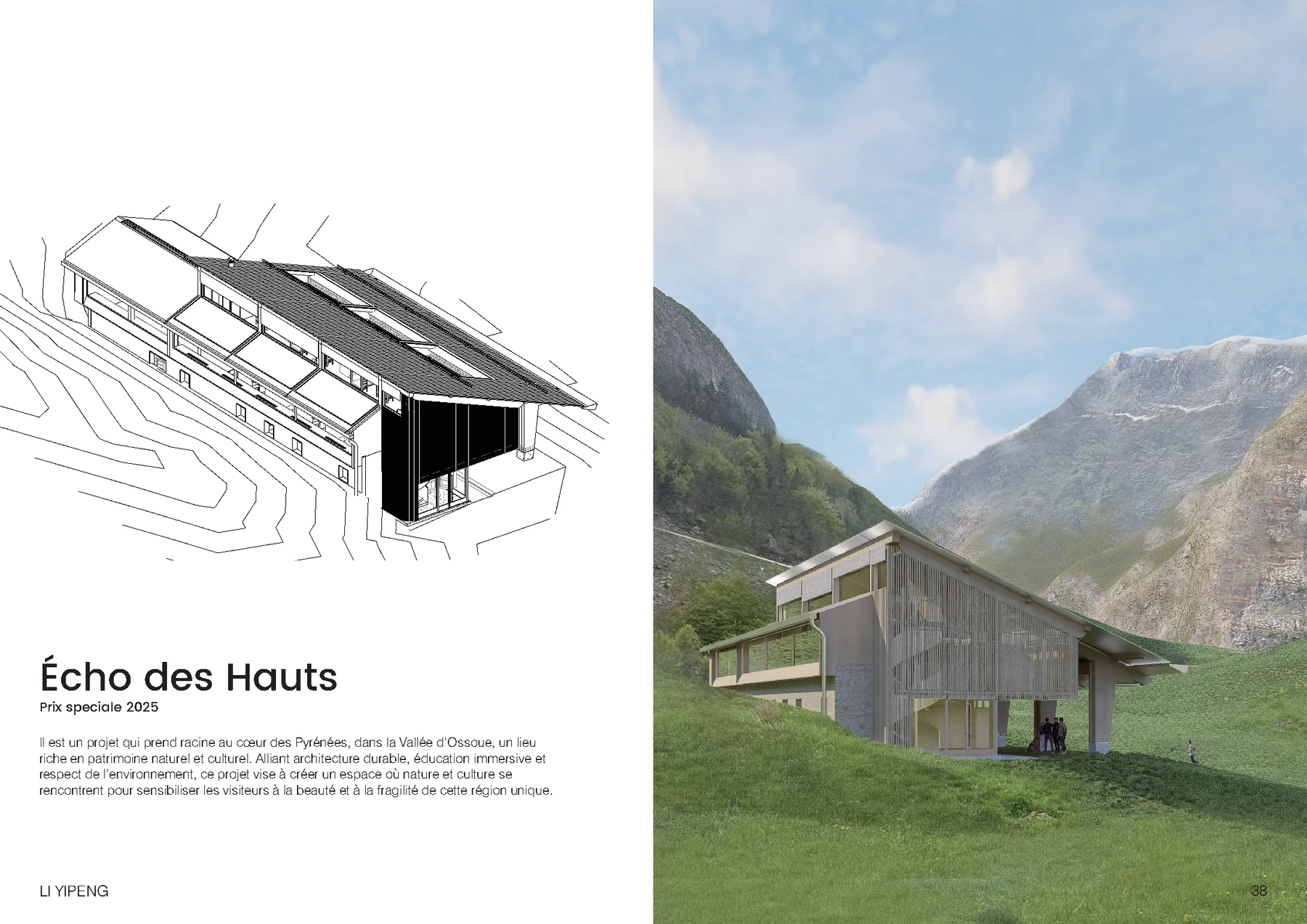 Écho des Hauts, paysage et concept