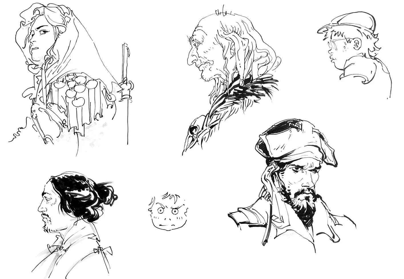 Dessin / Croquis - Image originale 17