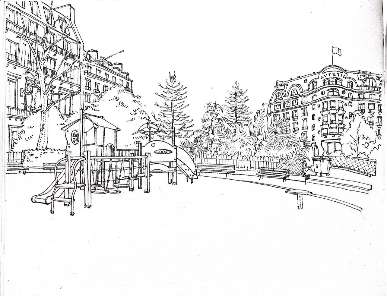 Dessin / Croquis - Image originale 18