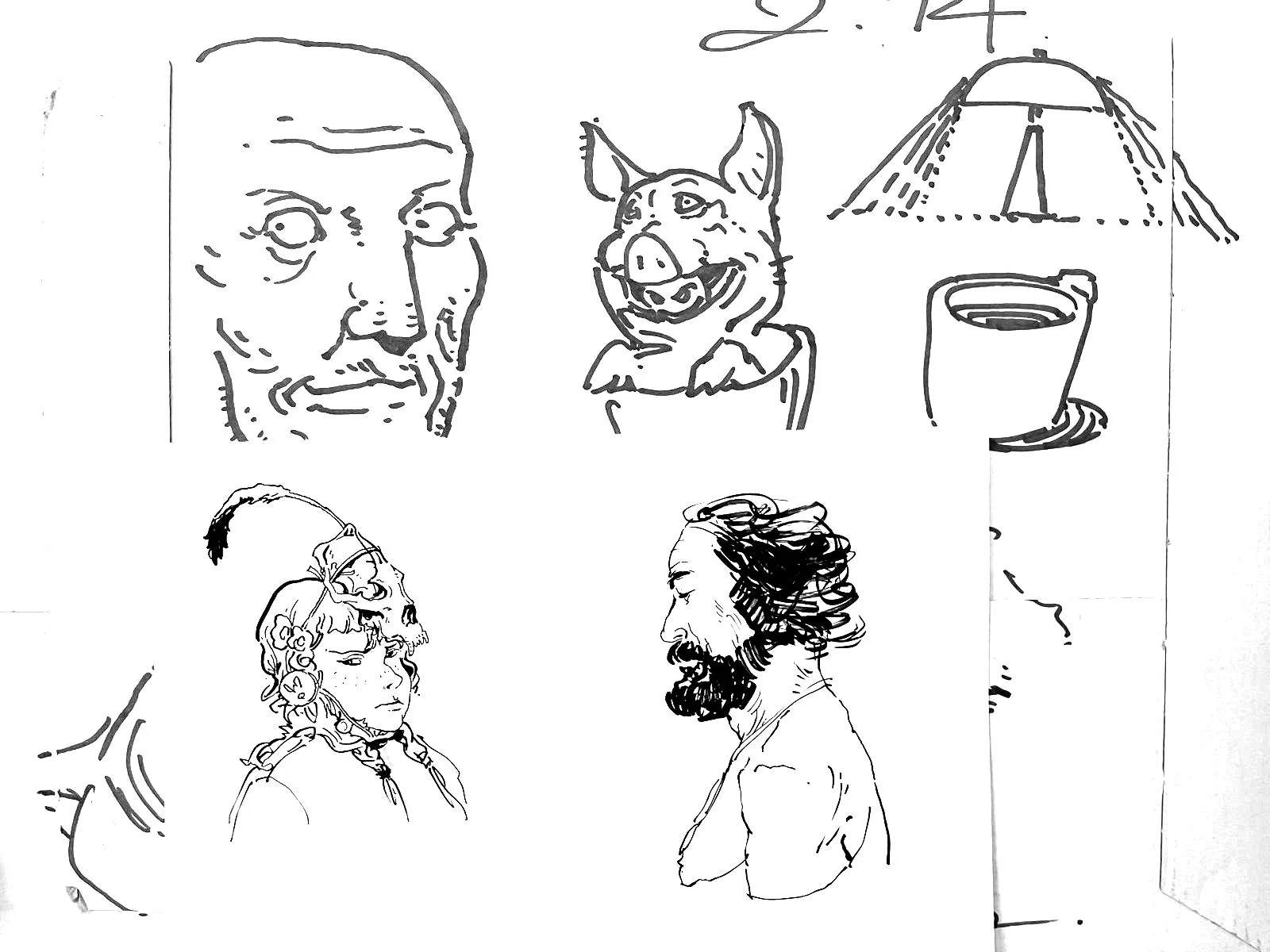 Dessin / Croquis - Image originale 23