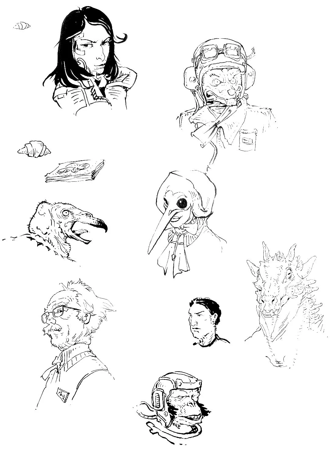 Dessin / Croquis - Image originale 24