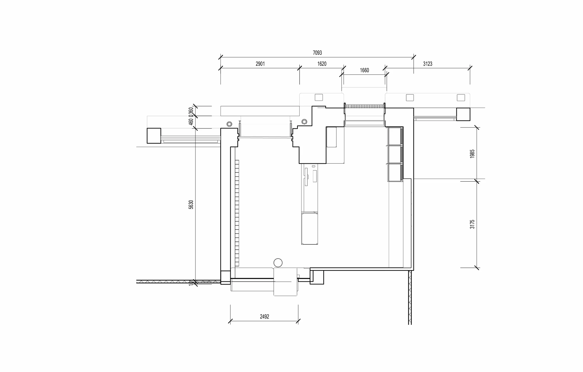 Salon de the XMCQ - Plan source 01